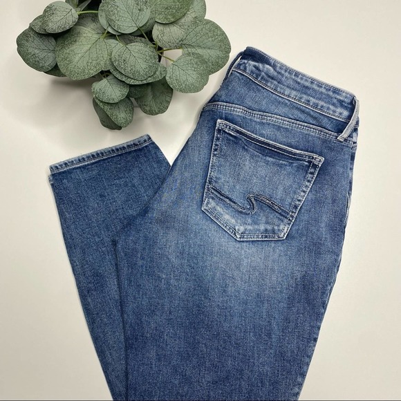 Silver Jeans Denim - Silver Jeans | Boyfriend Mid Rise Ripped Jean